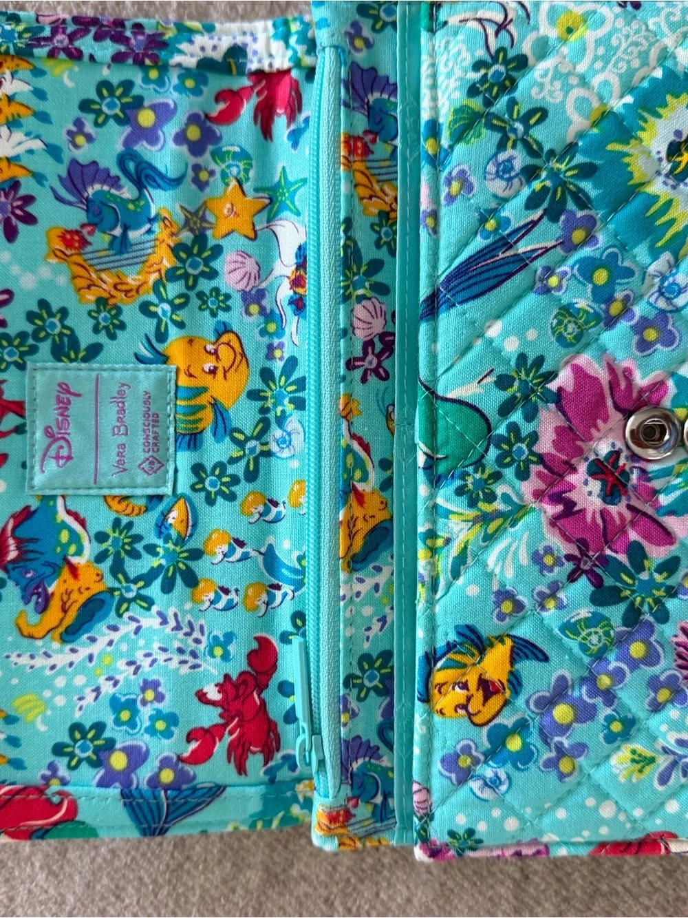 Disney Vera Bradley Little Mermaid wallet